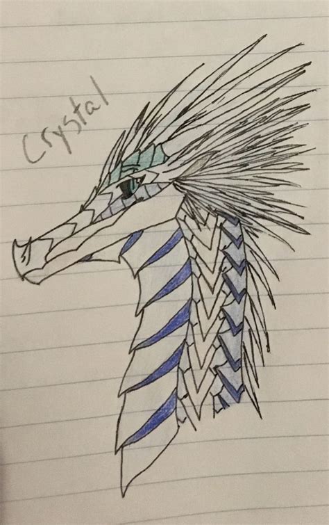 Crystal Female Icewing Silver White Ice Blue Navy And Teal Color