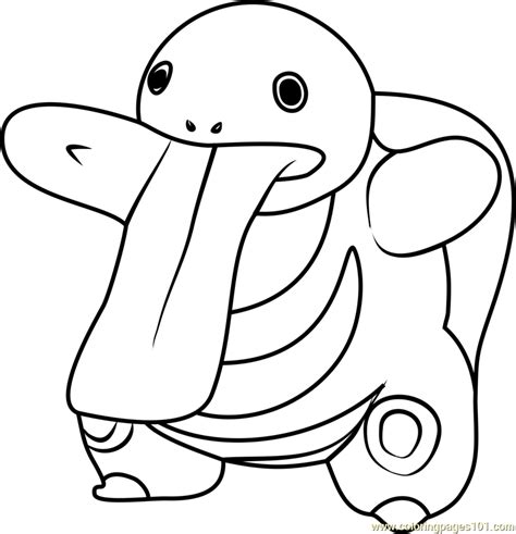 If you love pokemon games you can also find other games on our site. Lickitung Pokemon GO Coloring Page for Kids - Free Pokemon ...