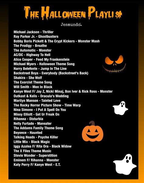 The Ultimate Halloween Playlist For Your Halloween Party Halloween