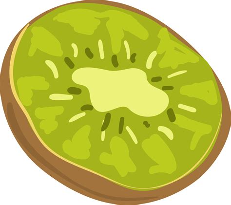 Kiwi Fruit Illustration Cartoon 9597487 Png