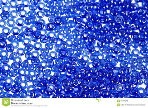 Blue Beads Background Stock Photo Image Of Light Sprinkle 65856218