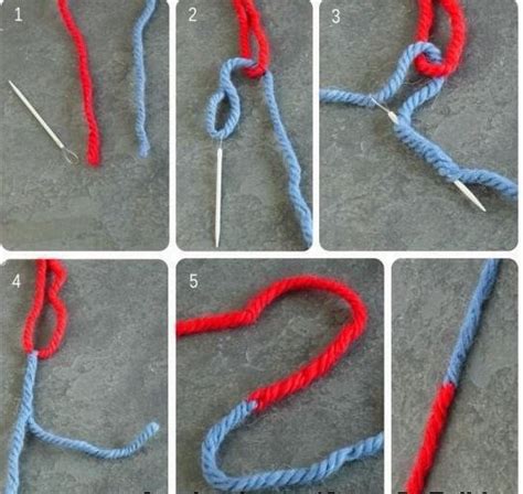 The video is one part of an learn how to sew a kitchener stitch (a.k.a. The Russian Knot- How To Tie Yarn Without A Knot ...