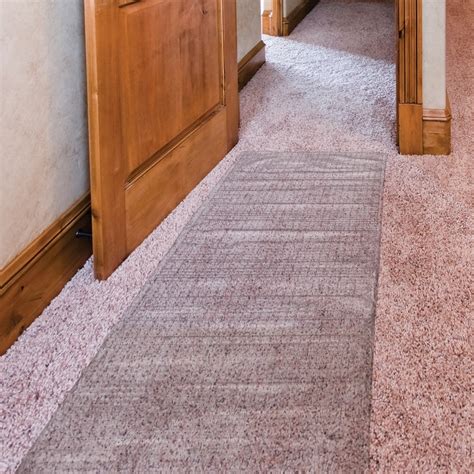 If you get a lot of foot traffic in certain areas of your house or business, put this down and protect your rugs from getting worn out due to heavy use. 7 Images Clear Carpet Protector Lowes And Review - Alqu Blog