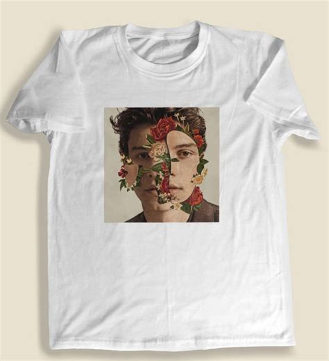 Shawn Mendes Shirt Shawn Mendes Album Roses Illuminate Album Unisex