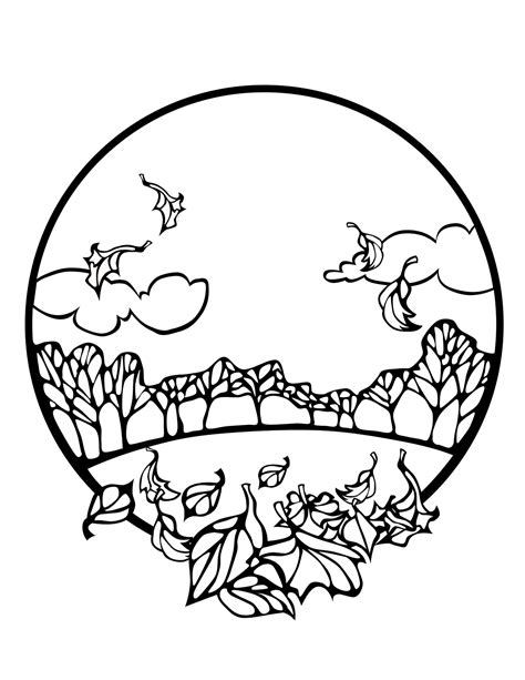 You get 32 pages featuring beautiful fall/autumn themes and fun halloween designs. 5 Free Fall Coloring Sheets: Autumn Season Coloring Pages ...