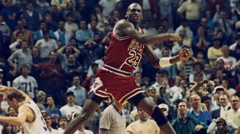 Michael Jordan Game Winner Photo