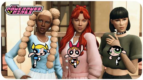 Powerpuff Girls Inspired Sims 💖 Sim Download The Sims 4 Create A