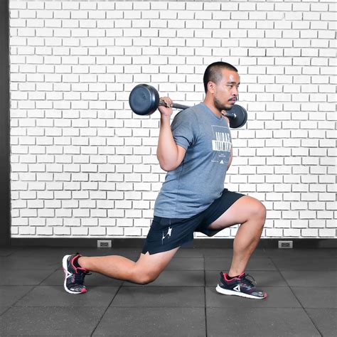 Barbell Split Squats เครื่องออกกําลังกาย Irontec