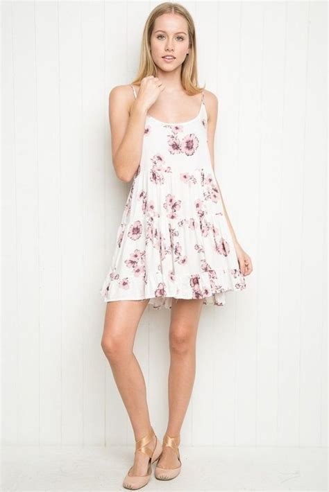 Brandy Melville Pink Floral Dress In 2020 Dresses Pretty Dresses