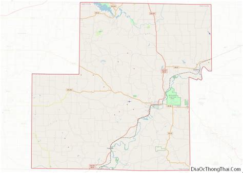 Map Of Owen County Indiana Địa Ốc Thông Thái