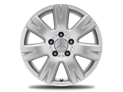 Jantes alu mercedes origin jantes. Jante Classe C 204 Mercedes-Benz 7 branches gris 16 pouces