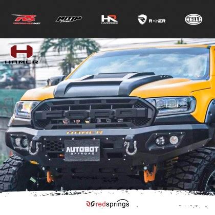 Ford Ranger Px Px King Series Front Steel Bumper Rs Am