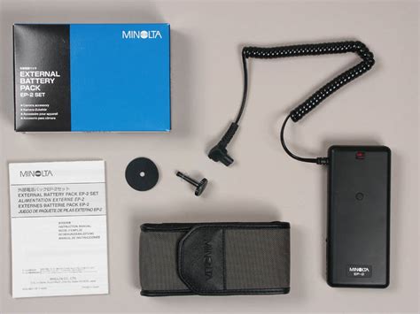 Andoer godox cx power cable for connecting pb820 pb960 flash power pack and canon speedlite. Minolta EP-2 Set