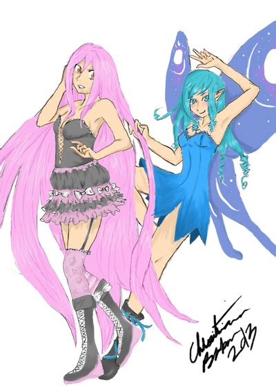 Shouko And Moontail Contest Entry For Mitzi By Bifrostedrainbows On