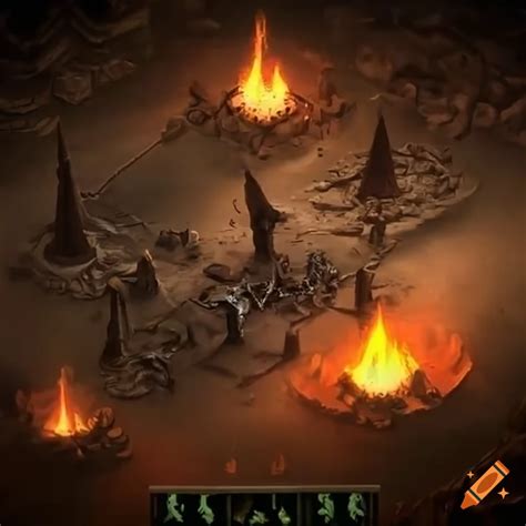Screenshot Of Diablo 1 Video Game On Craiyon