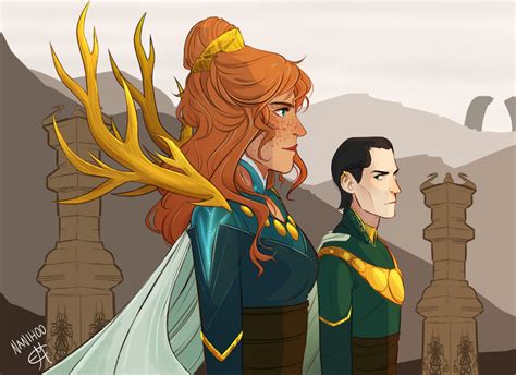 Loki And Sigyn Tumblr Loki And Sigyn Loki Marvel Sigyn And Loki