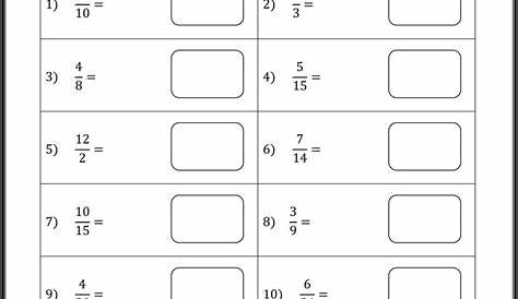 grade 3 fraction worksheet