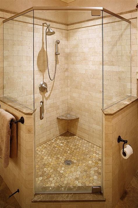 Corner bath ideas and photos. 17 Best images about Bathroom Redo ideas on Pinterest | Shower tiles, Vanities and Shower floor