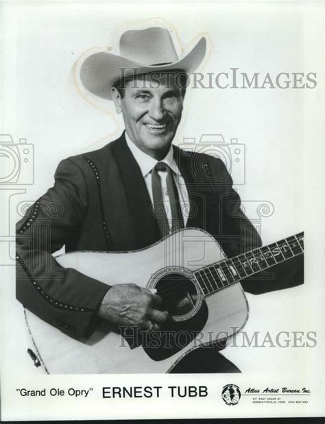 Grand Ole Opry Star Ernest Tubb 1976 Vintage Press Photo Print