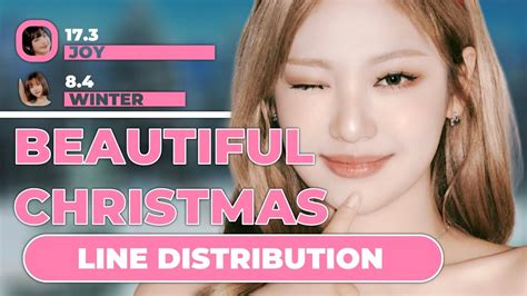 Red Velvet X Aespa Beautiful Christmas Line Distribution