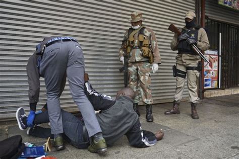 Let's grow south africa together. Eight people allegedly already killed by police during ...