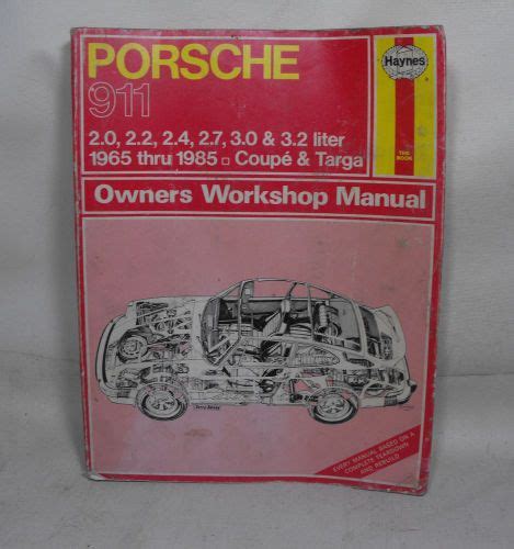 Find Haynes 264 Porsche 911 Haynes Workshop Manual 1965 To 1985