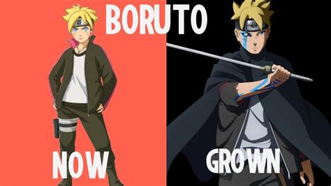 Boruto Characters Grown Up Youtube