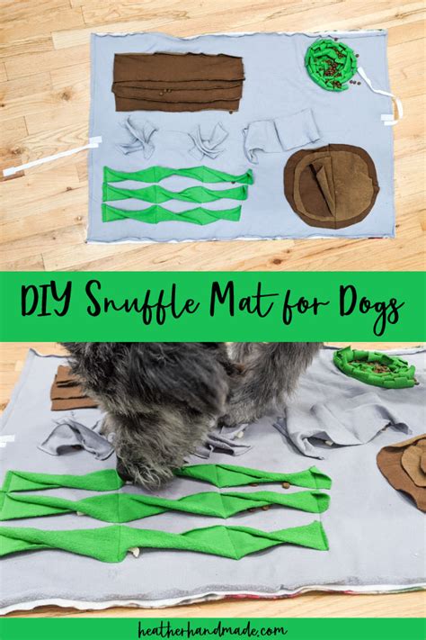 First, the mat develops their ability to track a scent. How to Make a Snuffle Mat for Dogs - DIY Sewing Tutorial ...
