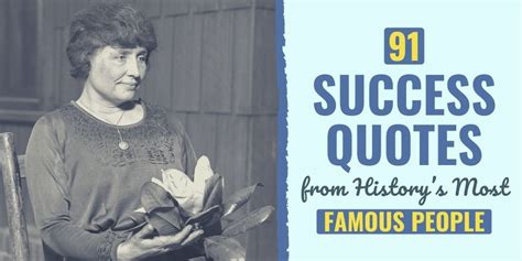 91 Success Quotes From Historys Most Famous People