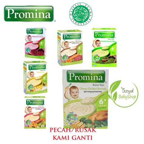 Promina adalah salah satu bubur bayi yang cocok dijadikan pendamping asi. Promina Bubur Bayi 120gr / MPASI BAYI / Promina Baby Cereal | Shopee Indonesia