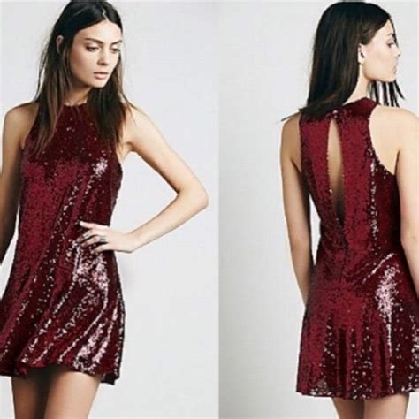 Brand New Fp Liquid Shine Sequin Dress Dresses Valentines Day Dresses Fashion