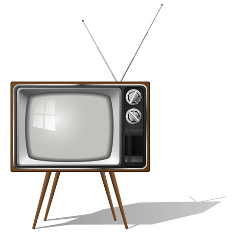 Old Tv Set Clipart Best