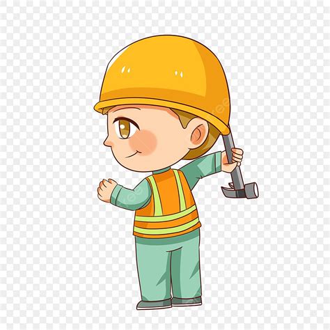 Construction Workers Png Transparent Green Construction Worker Clip