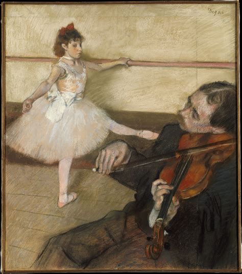 Edgar Degas The Dance Lesson The Metropolitan Museum Of Art