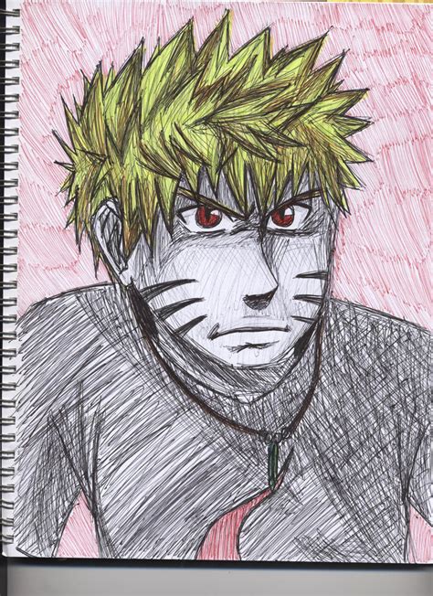 Naruto Pen Sketch By Narutolover39 On Deviantart