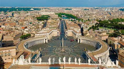 St Peters Square Rome Italy Italia Vatican Italy Rome St Peters