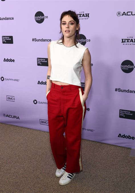 Kristen Stewart At Love Lies Bleeding Premiere At 2024 Sundance Film