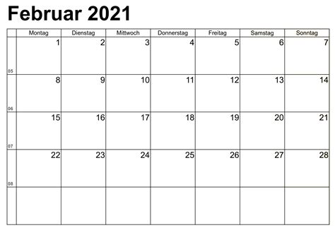 Kalender für januar 2021 zum ausdrucken. Take Kalenderblatt Monat 2021 - Best Calendar Example