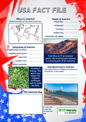 Usa Fact File By Tokyoboy Teaching Resources Tes