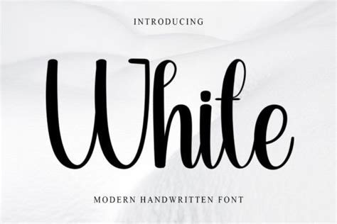 White Font By Pipi Creative · Creative Fabrica