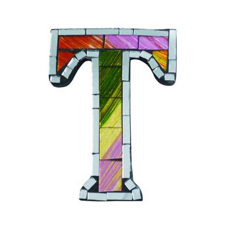 Maybe you would like to learn more about one of these? 10cm Funky Glass Mosaic Letter T - POSH Graffiti - Mosaic ...