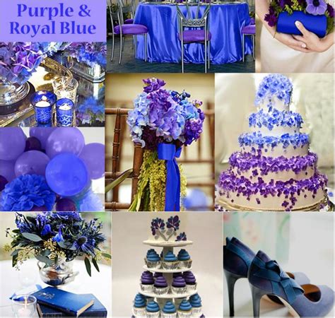 Lavender And Royal Blue Wedding Colors
