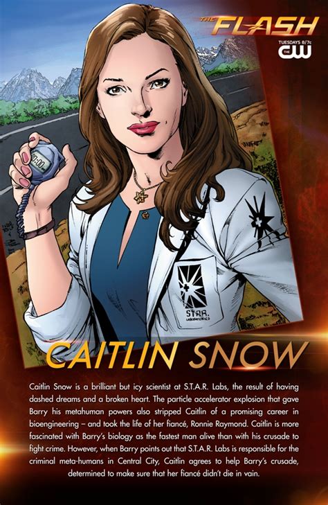 The Flash Caitlin Snow Gets Carded Dc