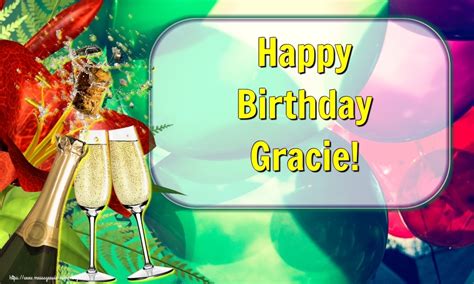 Greetings Cards Gracie Greeting Cards With Name