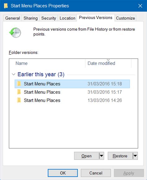 Restore Lost File Explorer Icons On Windows 10 Start Menu