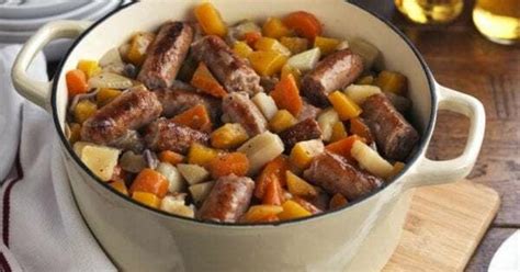 Make It Scotch Pork Sausage And Root Vegetable Stovies