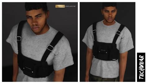Techno Shirt Vest At Slay Classy Sims 4 Updates