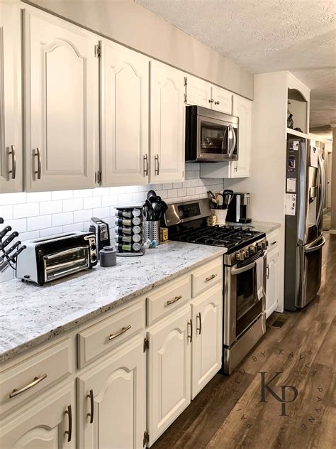 Also, you can offer your painting contractor to install everything once your cabinets are painted. sherwin williams alabaster, bye bye honey oak, honey oak ...