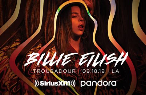 Billie Eilish To Play Exclusive Show In Los Angeles For Siriusxm And Pandora