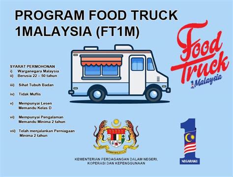 Ianya secara asasnya hanyalah penjenamaan semula dengan sedar atau tidak inilah yang menjadi kelebihan secara tidak langsung kepada food truck di malaysia. Pendaftaran Program Food Truck 1Malaysia (FT1M) - JOBCARI ...